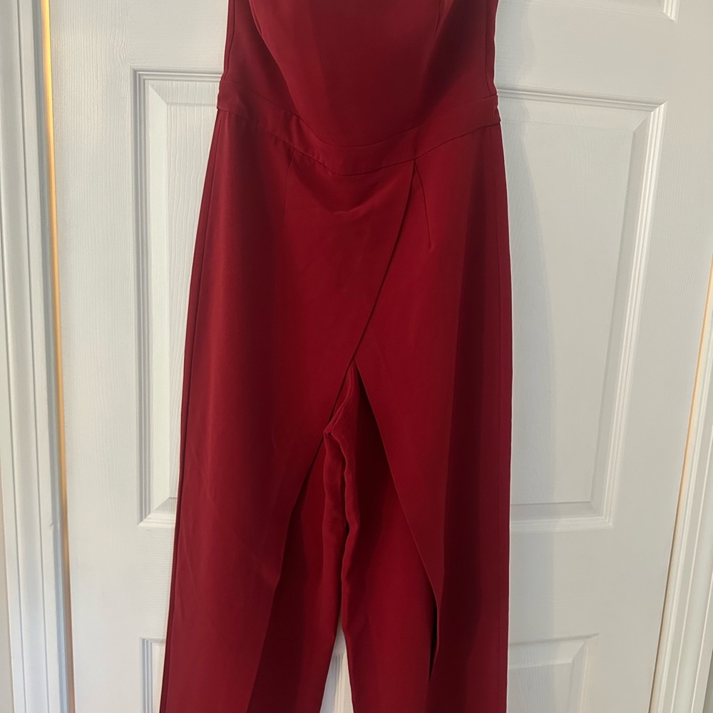 White House Black Market Red jumpsuit